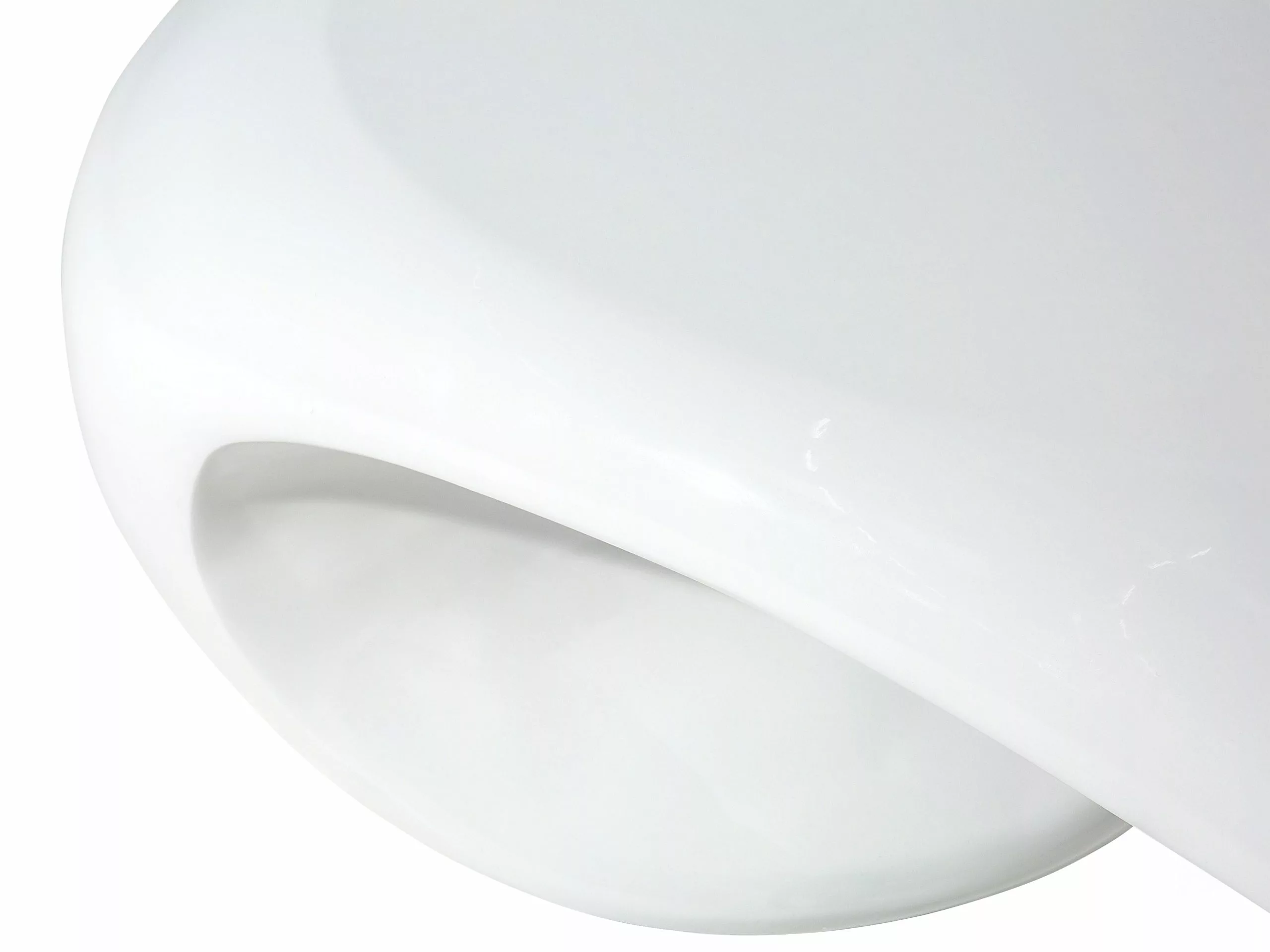 Beliani Mesa De Centro Blanca 110 X 38 Cm ELATUS - Imagen 5