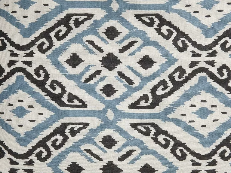 Beliani Sillón En Tejido Multicolor Con Reposapiés TUMBA - Imagen 9