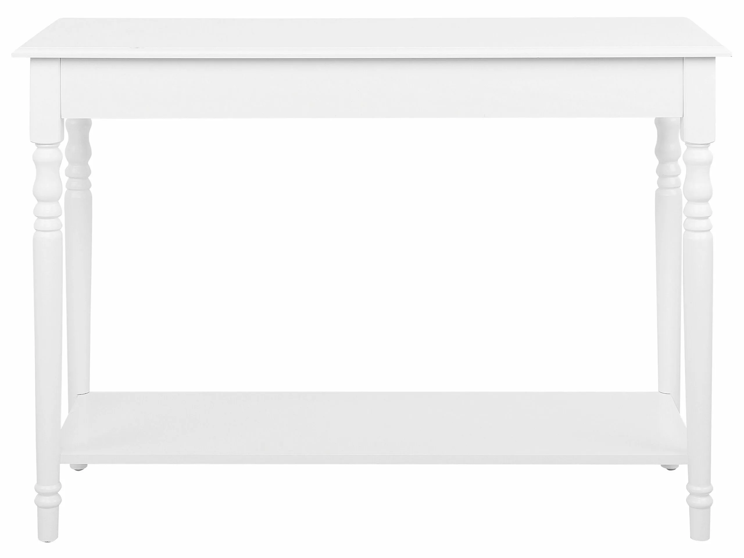 Beliani Consola Blanca 102 X 40 Cm TOBAGO - Imagen 6