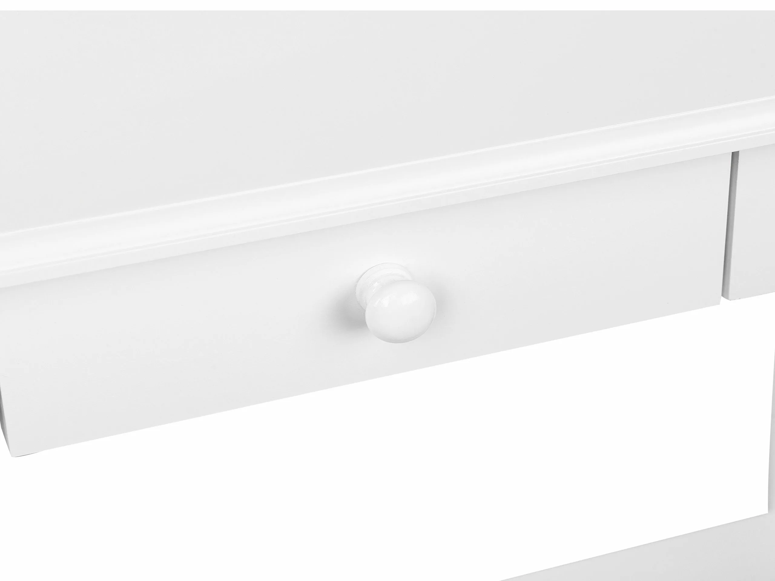 Beliani Consola Blanca 102 X 40 Cm TOBAGO - Imagen 9