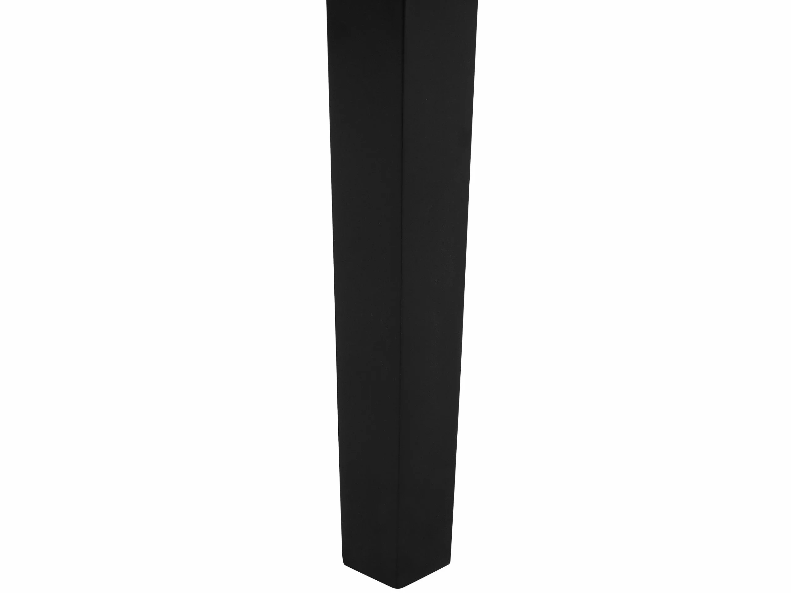 Beliani Mesa De Comedor De Madera De Caucho Clara/negro 120 X 75 Cm HOUSTON - Imagen 9