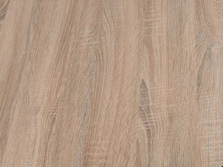 Beliani Mesa Auxiliar Madera Clara/negro 50 Cm MELODY - Imagen 7