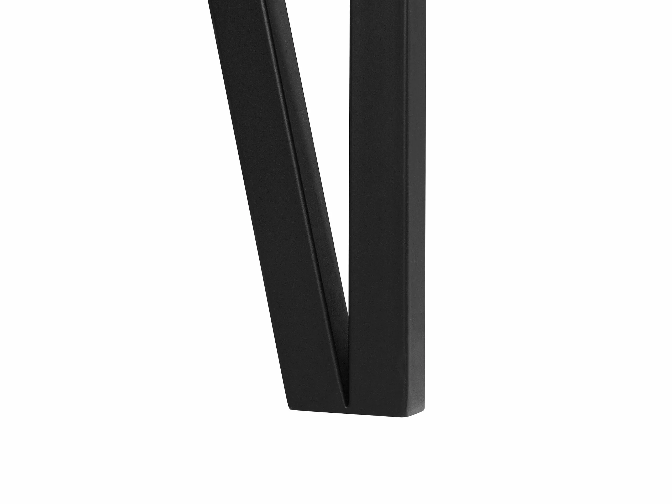 Beliani Mesa De Comedor Madera Clara/negro Varios Tamaños ADENA - Imagen 7