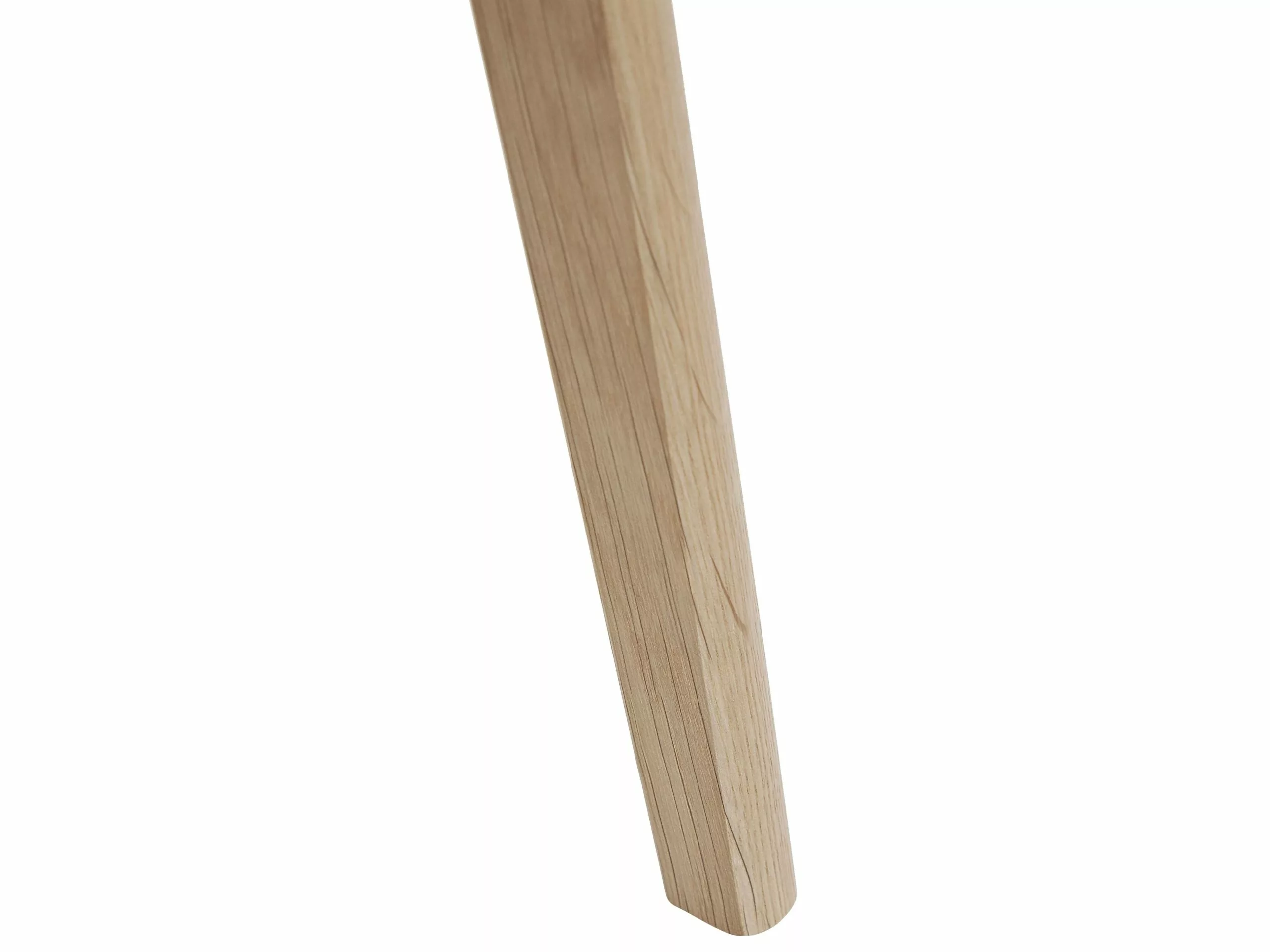 Beliani Mesa De Centro Negro/madera Clara ⌀ 80 Cm TENNESSEE - Imagen 4