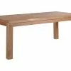Beliani Mesa De Comedor De Madera De Acacia Clara Varios Tamaños TESA
