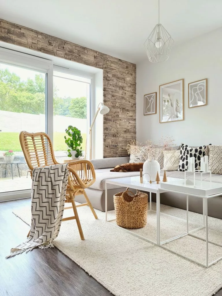 Beliani Mesa Auxiliar De Metal Blanco 38 X 38 Cm SAXON - Imagen 5