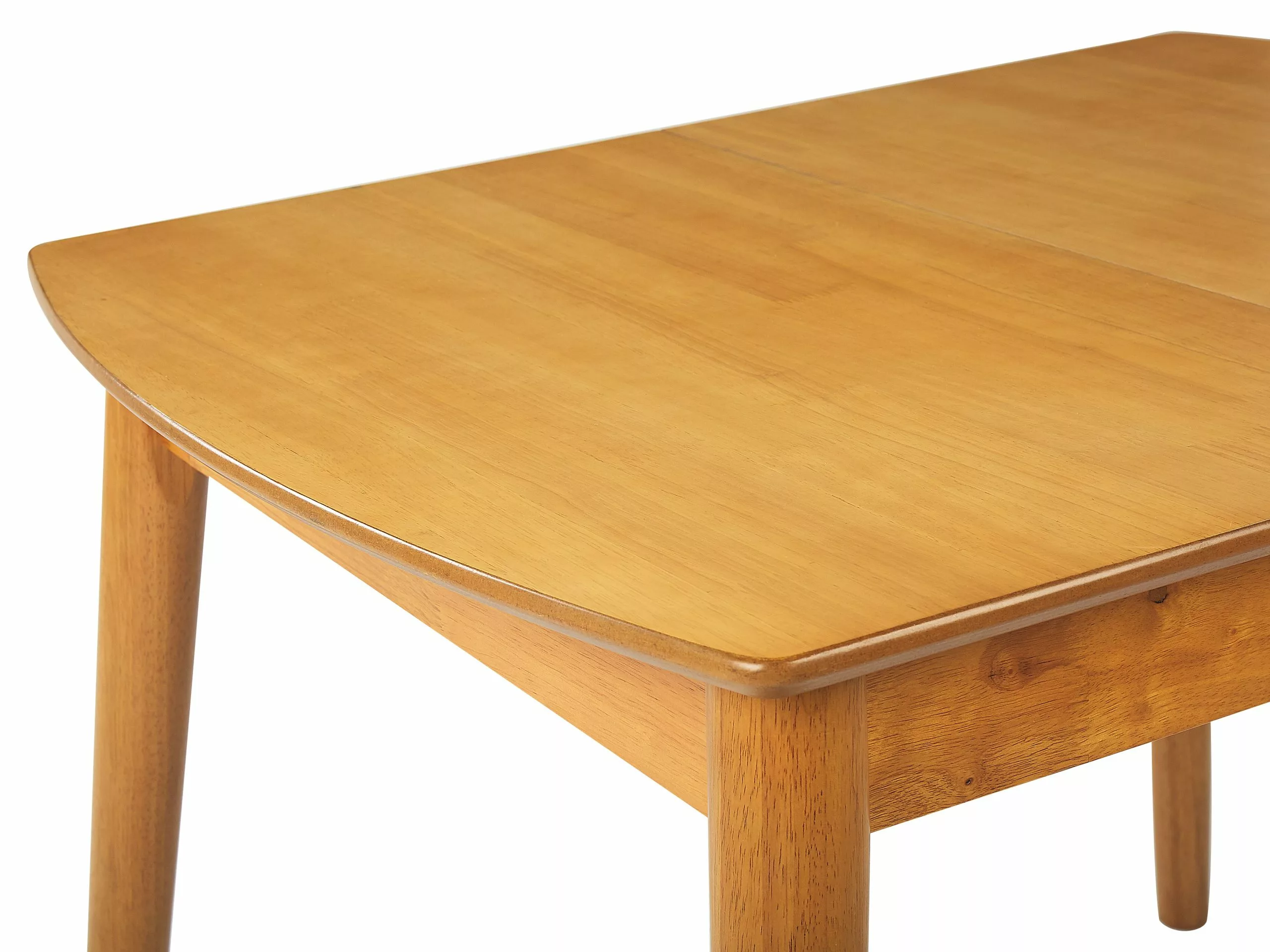 Beliani Mesa De Comedor Extensible Madera Clara 100/130 X 80 Cm TOMS - Imagen 7