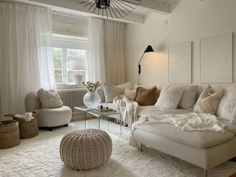 Beliani Conjunto De 2 Mesas De Centro De Vidrio Templado Transparente KENDALL - Imagen 3