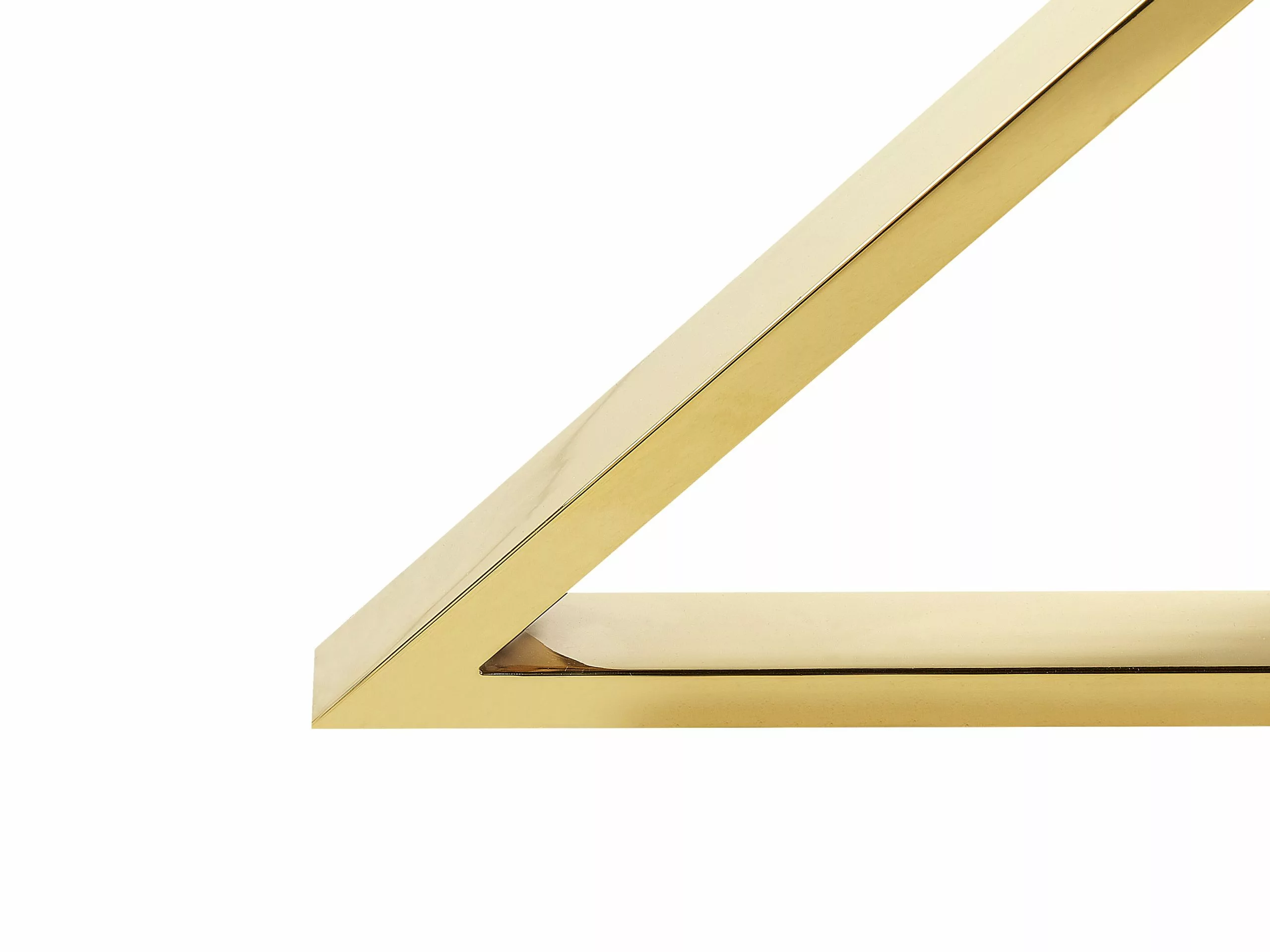 Beliani Mesa De Comedor De Vidrio Templado Negro/dorado ⌀ 105 Cm BOSCO - Imagen 4