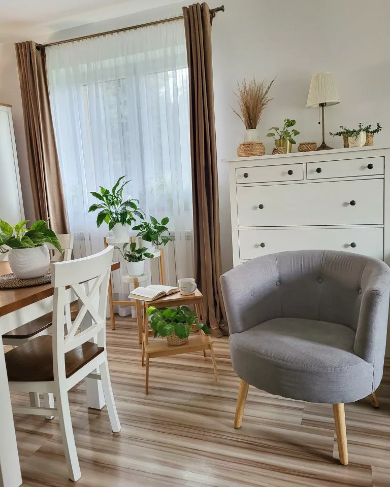 Beliani Sillón Tapizado Gris Claro ODENZEN - Imagen 3