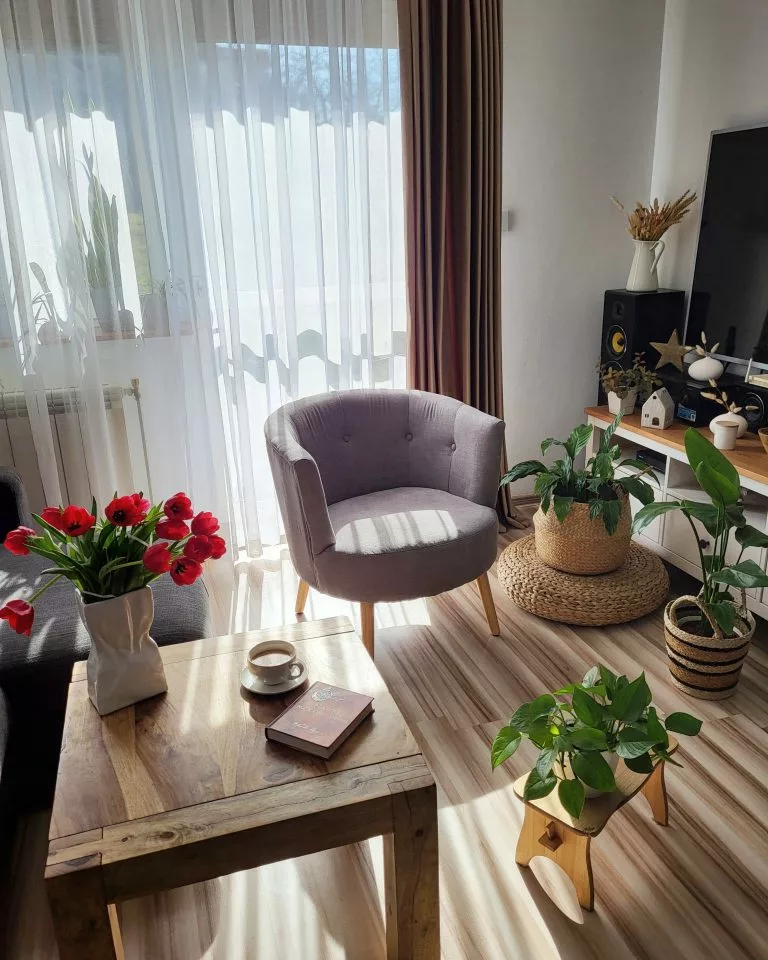 Beliani Sillón Tapizado Gris Claro ODENZEN - Imagen 4