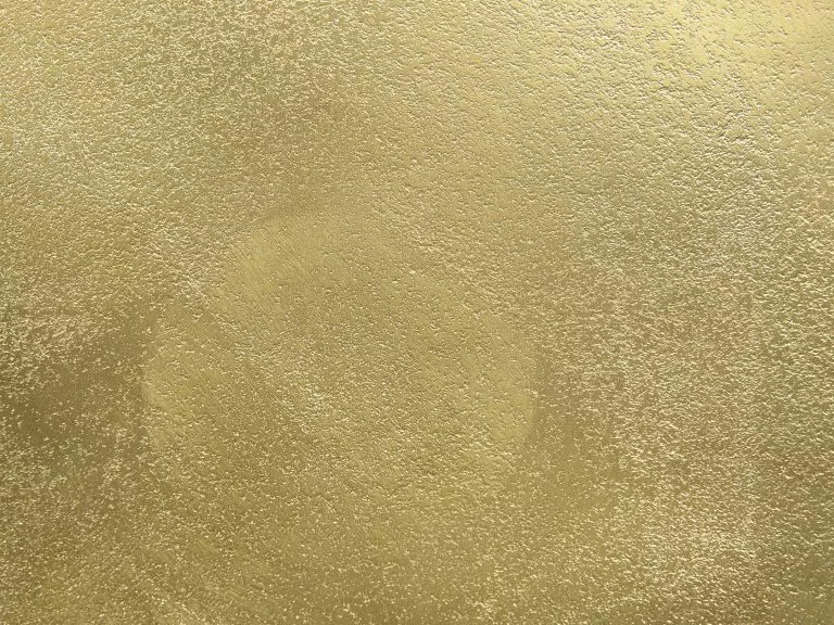 Beliani Mesa Auxiliar De Metal Dorado/negro ⌀ 43 Cm TELFER - Imagen 5