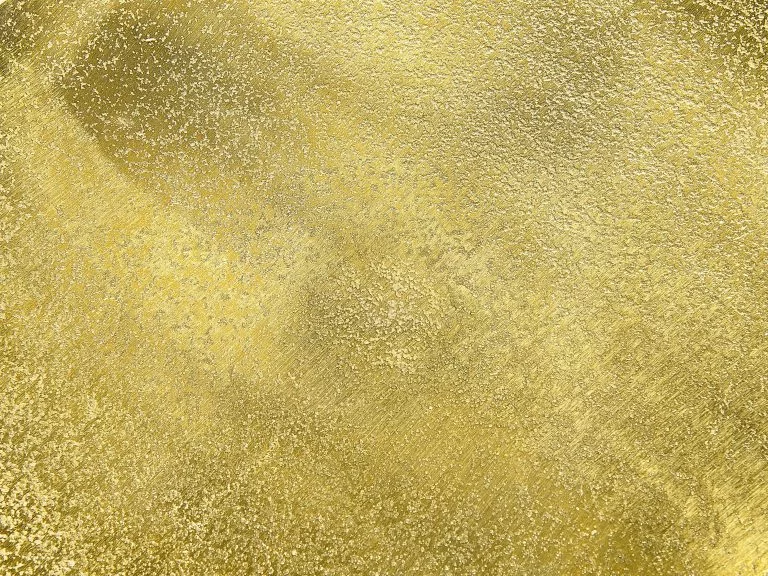 Beliani Mesa Auxiliar De Metal Dorado ⌀ 29 Cm PANNOUVRE - Imagen 5