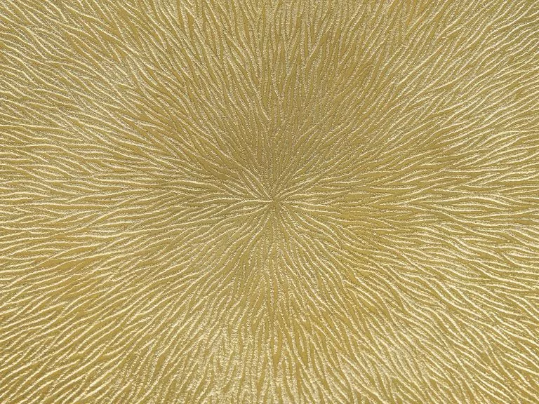 Beliani Mesa Auxiliar De Metal Dorado/negro ⌀ 45 Cm WAIPU - Imagen 5